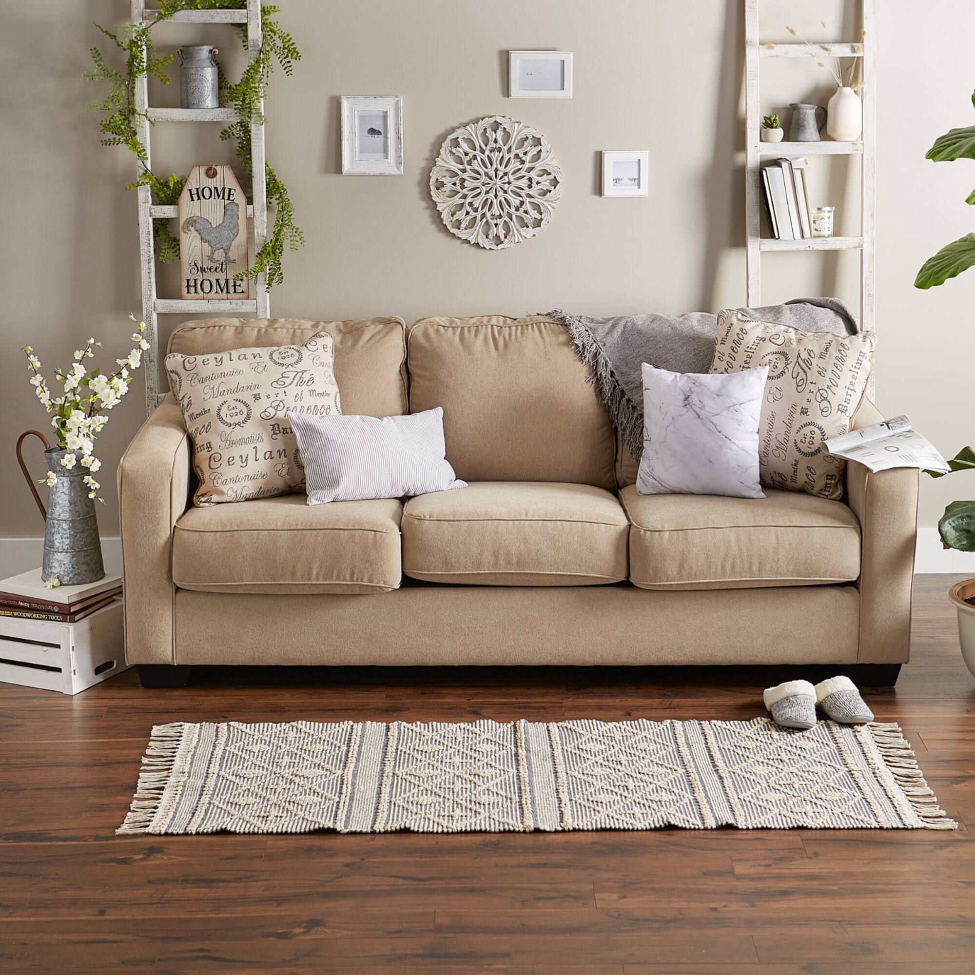 DII® Diamond Textured Hand-Loomed Runner